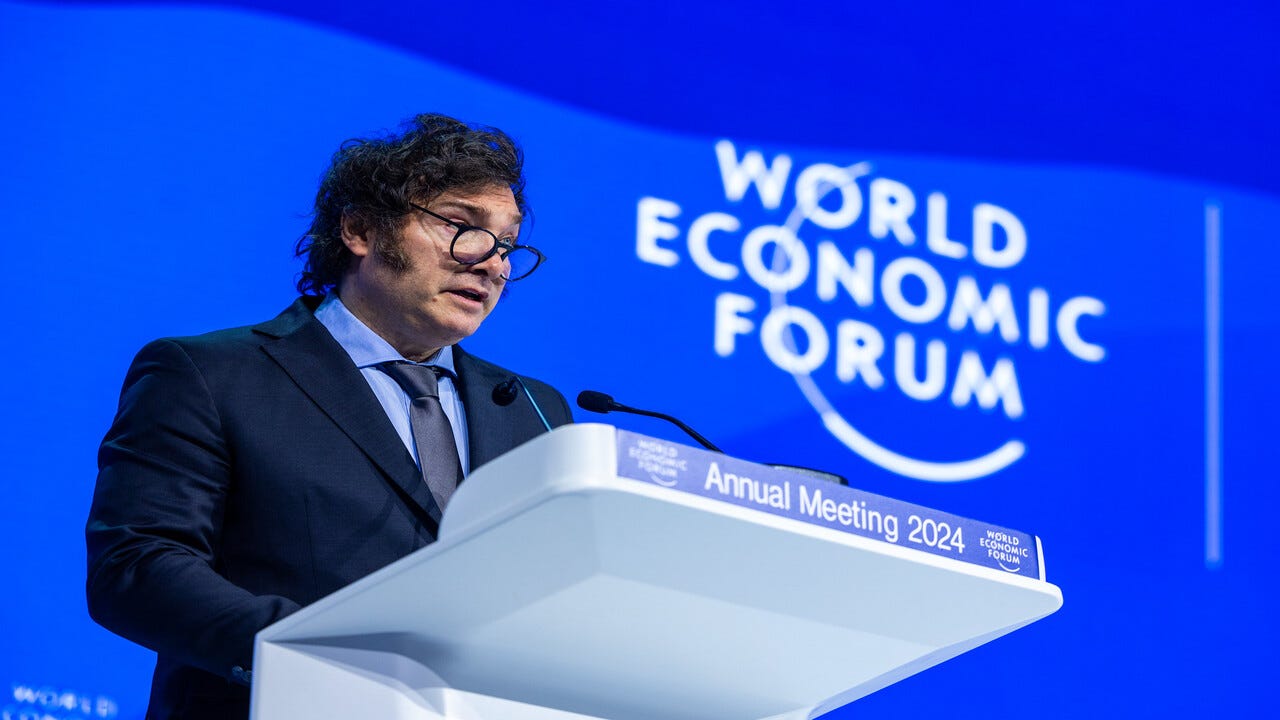 Javier Milei Schools the Communists & Socialists at the WEF