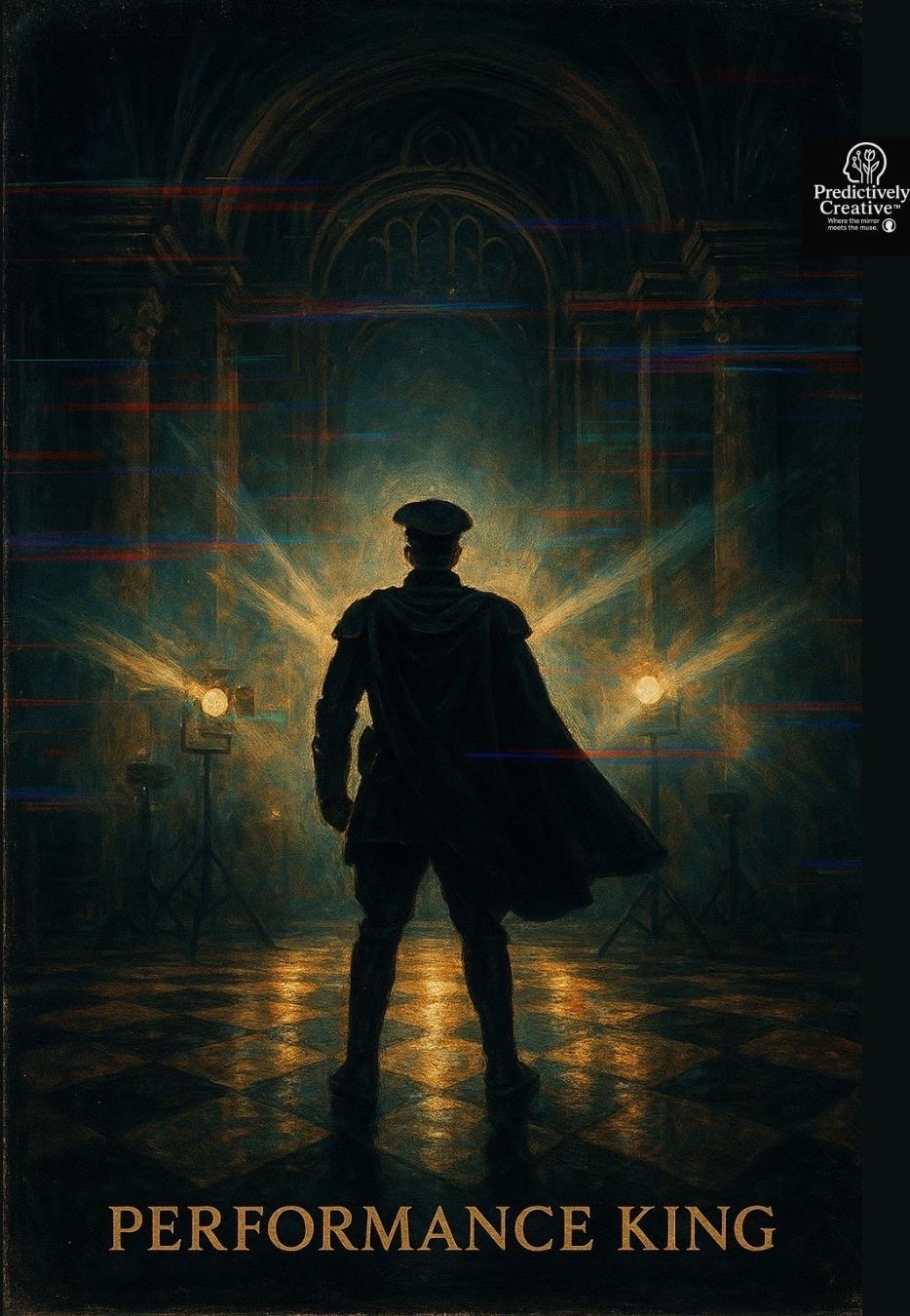 Performance King, a character  inspired by Michael Cohen. TJB©