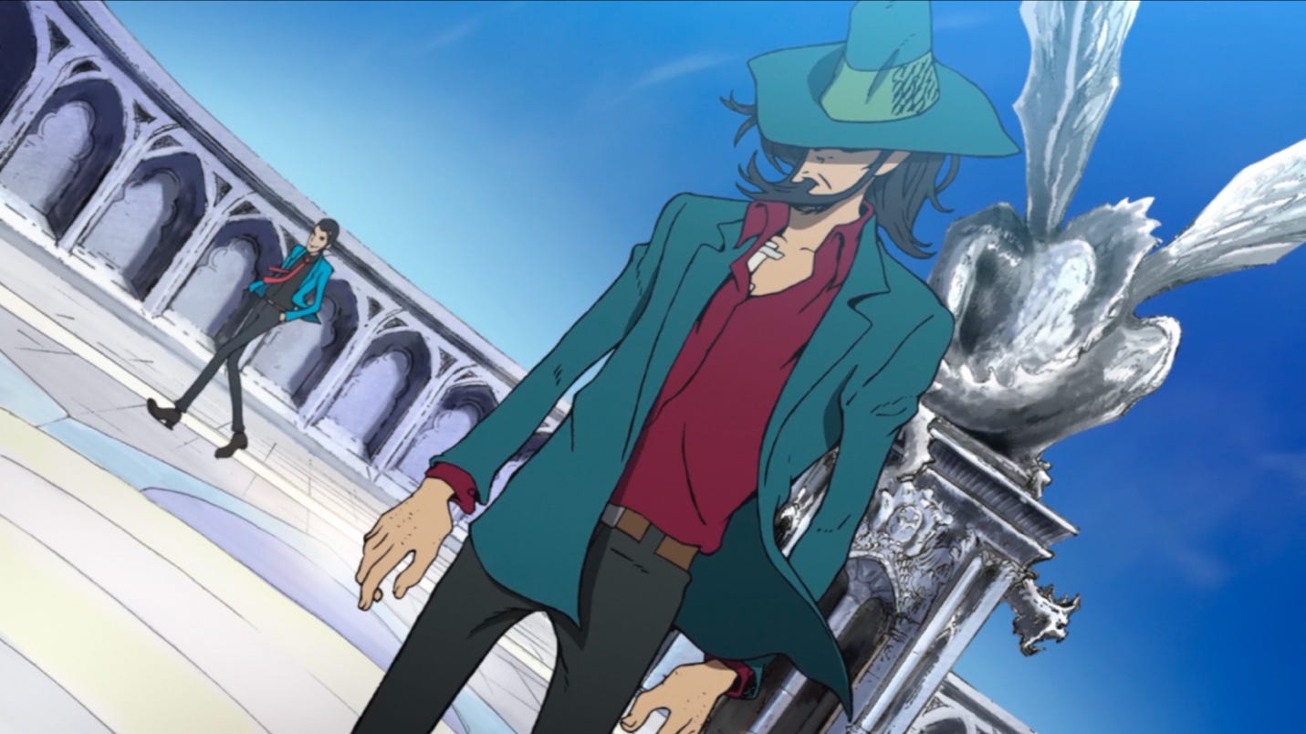 A cartoon of a person with a mustache and a hat

Description automatically generated