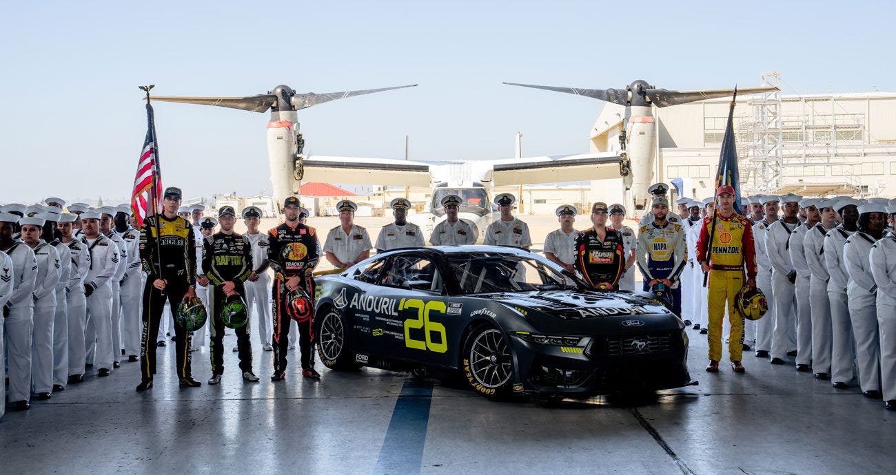 Anduril named presenting sponsor for San Diego | NASCAR Anduril named presenting sponsor for San Diego | NASCAR