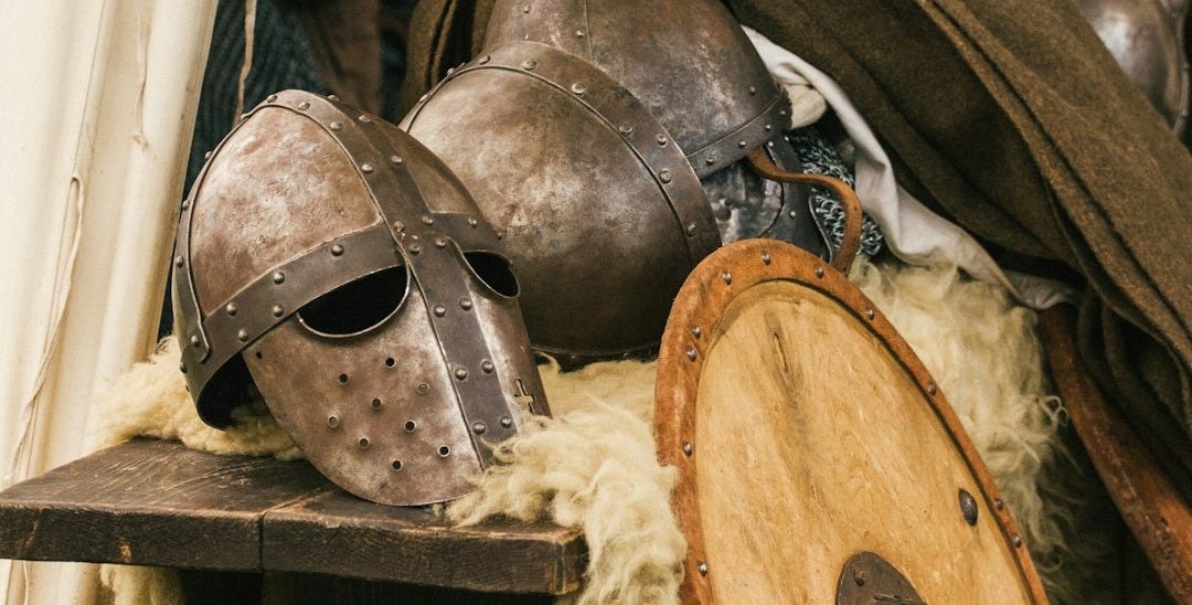 brown wooden round table with brown leather boots brown wooden round table with brown leather boots