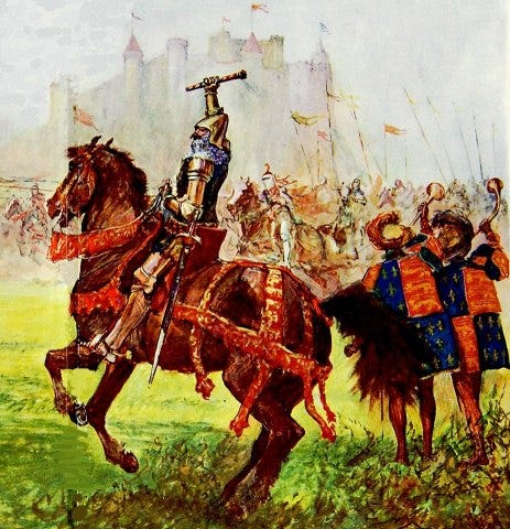 knight at tourney HUK