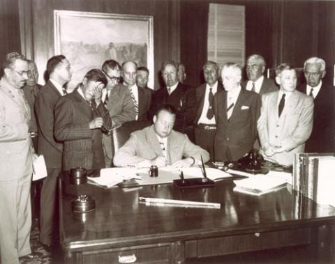 Chairman Gillette Weeps