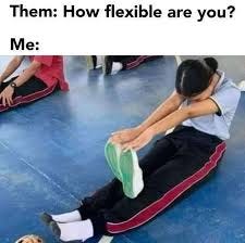 imgur | Stretching isn't my strong suit 😣 #memes #imgur | Instagram