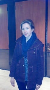 Emily Perkins having fun at her first SPN con