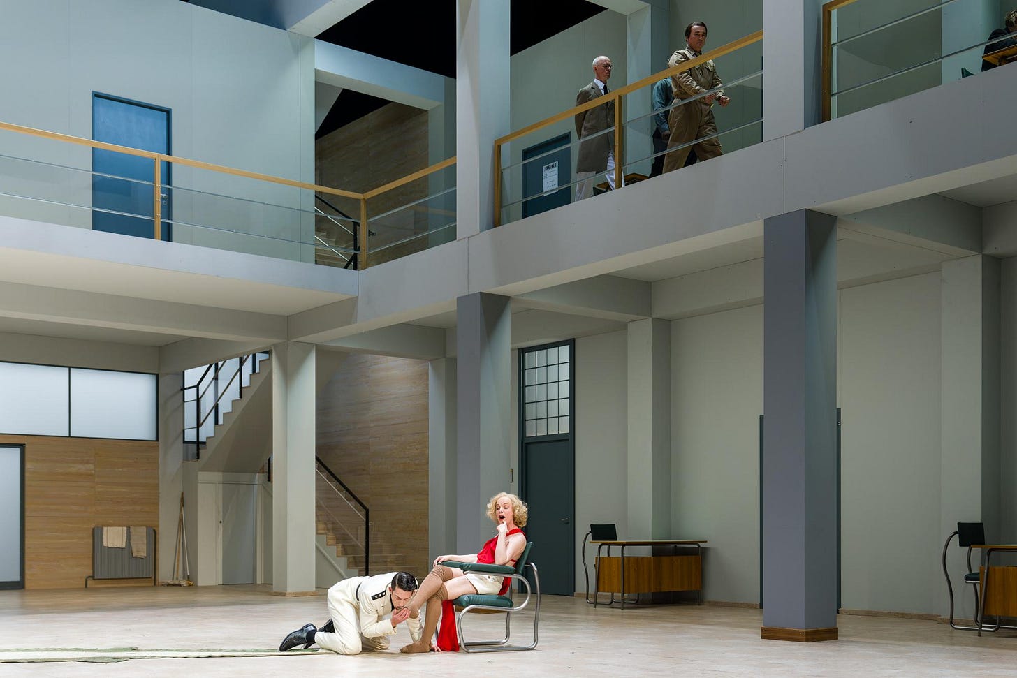 Eine Szene aus ‹L'incoronazione di Poppea›
