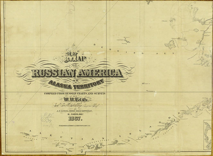 Documentele tranzacției dintre Imperiul Țarist și Statele Unite (sursa: Library of Congress)