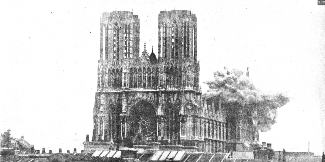 Wenn geschossen wird auf das grösste Kunstwerk, das grösser ist als alle Kathedralen