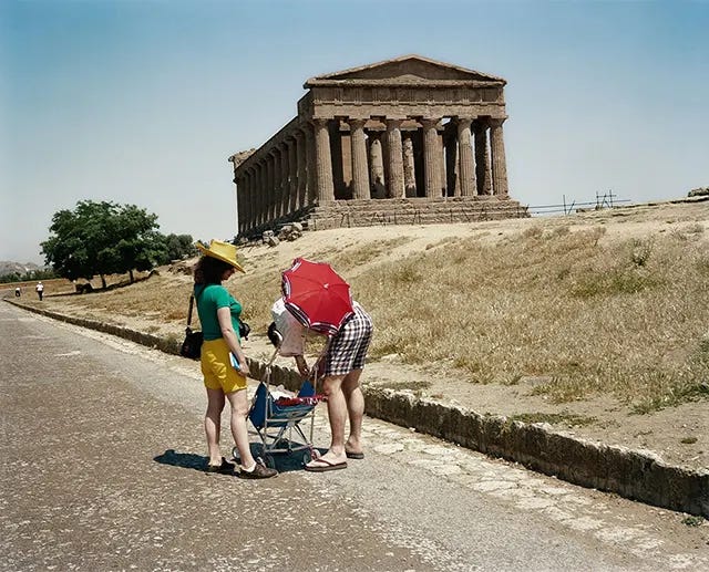 Agrigento, 1981: Locals enjoying the timeless charm of a historic Sicilian town. Agrigento, 1981: Locals enjoying the timeless charm of a historic Sicilian town.