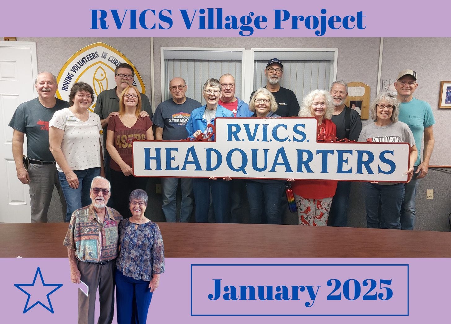I used Canva to make this photo of the team and added a picture of a missing couple at the bottom who couldn't be there for the picture. I used Canva to make this photo of the team and added a picture of a missing couple at the bottom who couldn't be there for the picture.