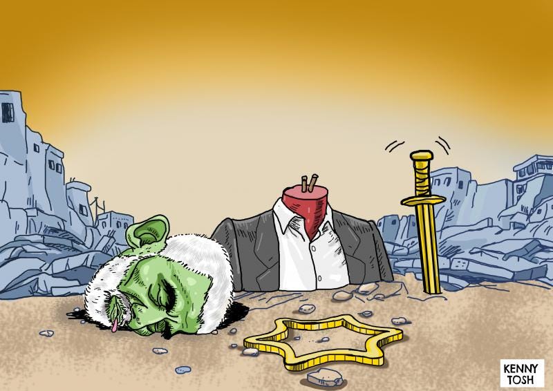 Sinwar death confirmed by IDF | Cartoon Movement