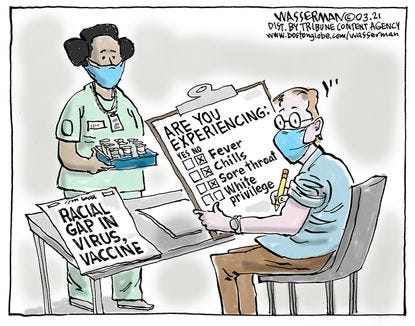 Vaccine questionnaire: Are you experiencing white privilege? | COMMENTARY -  Baltimore Sun