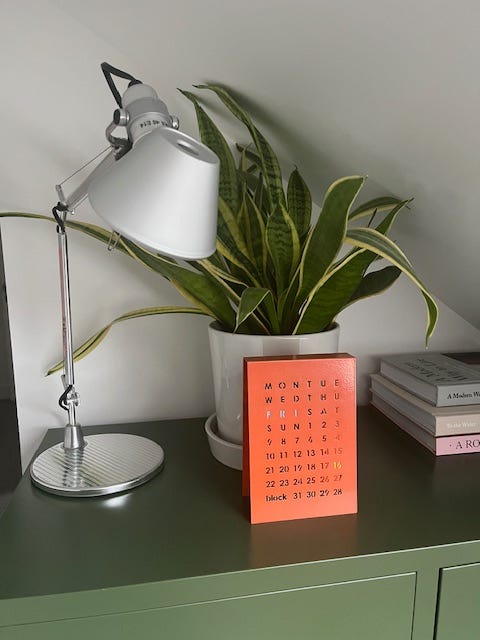 Image By Author - Calendar