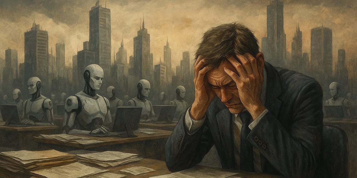 The Coming Collapse of White-Collar Work