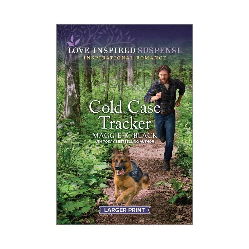 Cold Case Tracker - (Unsolved Case Files) Large Print by  Maggie K Black (Paperback), 1 of 2