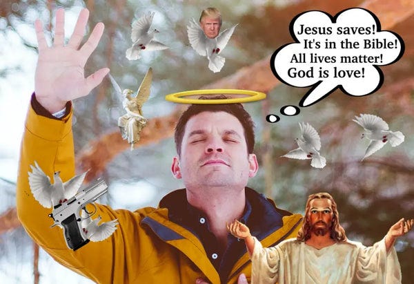 Take two tablets of Christian Clueless, and within minutes, you will be evacuating all those unChristian ideas! Christian clueless evacuates: Mean atheist thoughts about hating Jesus Murdering abortion arguments about “bodily autonomy” Homosexuals’ arguments meant to infect your mind with family-destroying values Feminazis Any thought of Muslims Evolution Transexual, intersexual, homosexual, bisexual, and any other sexuality other than man and woman as God dictated! Science Equal rights in any form other than religion. Christian Clueless understands just how exhausting listening to vicious critics, atheists, queers, and all other nonChristians can be, so we get those negative thoughts out of you quickly! Take Christian Clueless and never find yourself worrying about your rights, equality, or any other stressing thoughts again. Soon you will be praising the Lord just as happy as the day of your baptism and thinking only meaningful Christian thoughts!