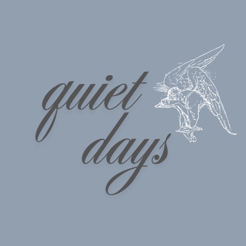 quiet days logo