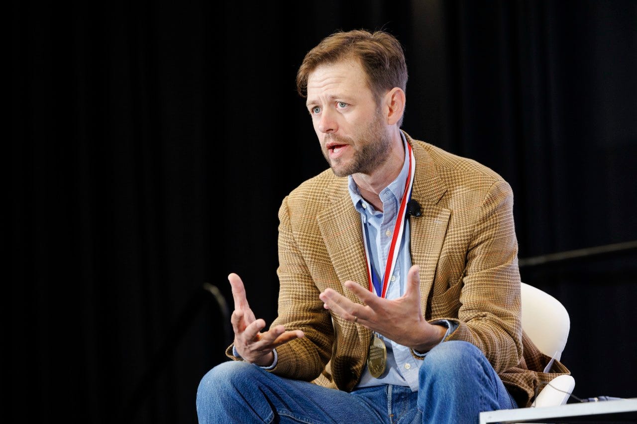 Mac Barnett in Washington on Sept. 6, 2025.