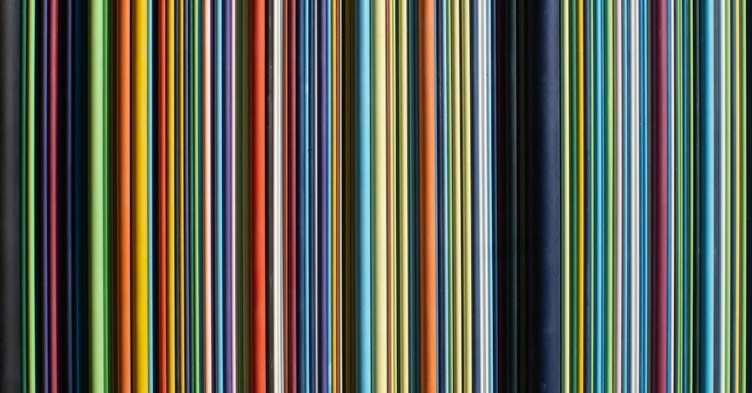 a group of different colored lines next to each other a group of different colored lines next to each other
