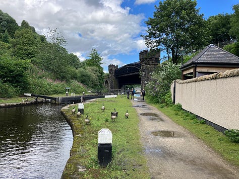 Scenic views around Todmorden