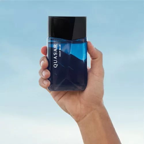 Quasar Deep Blue Colônia 100ml Oboticário Homem Perfume Masculino Presente Intenso Cheiroso Pai Namorado Volume Da Unidade 100 Ml