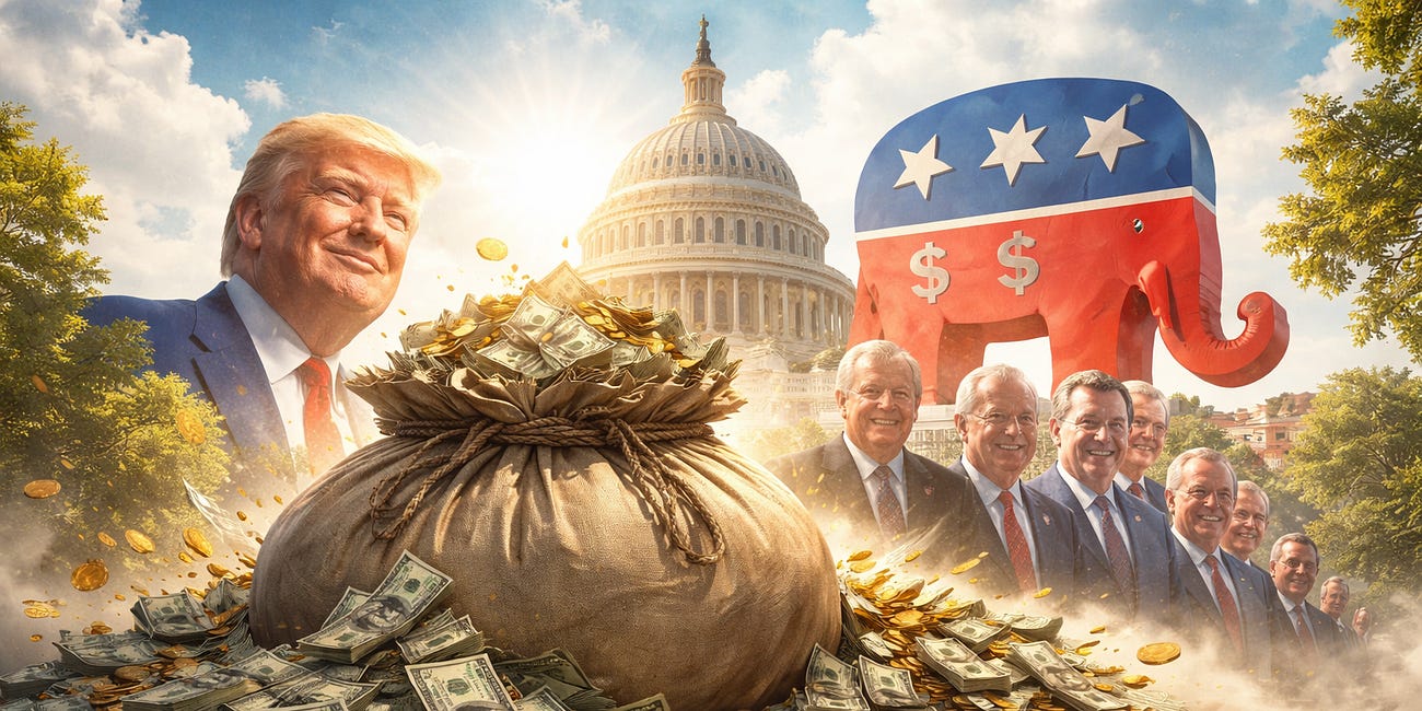 Democrats: To Win America Back, Confront Trump's and the GOP's Naked Corruption 