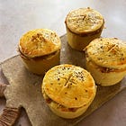 cauliflower redemption + cauliflower, shallot & stout pie 