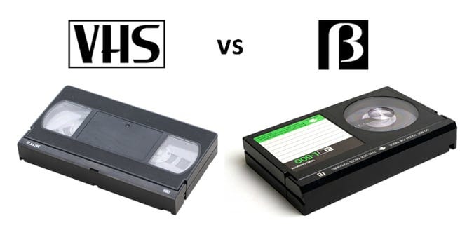 Legendary products: VHS VS BETA