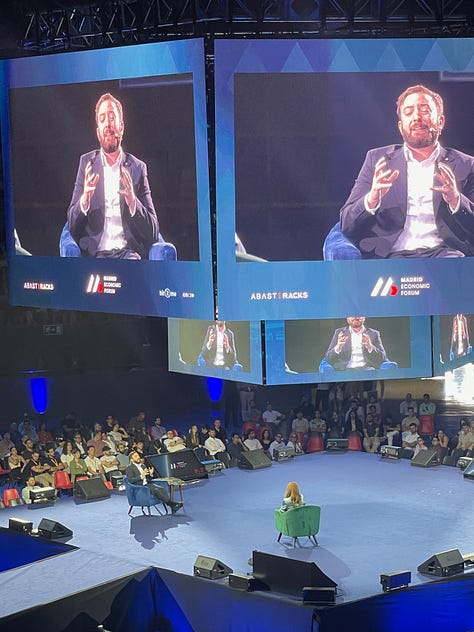 Ponentes en el Madrid Economic Forum. Junio 2025