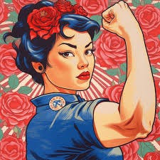 Rosie the Riveter in Various Styles - I ...