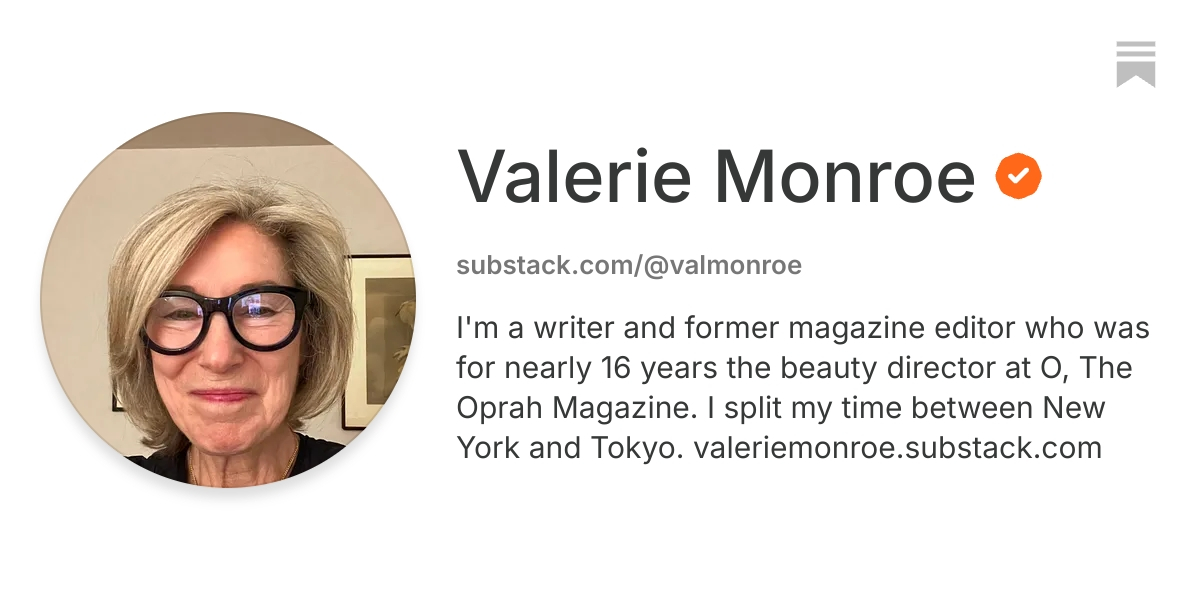 Valerie Monroe | Substack