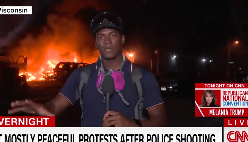 CNN Relentlessly Mocked After Calling Kenosha Riots 'Fiery But Mostly ...