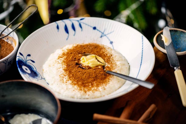 risengroed - rice porridge stock pictures, royalty-free photos & images