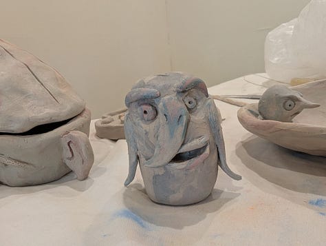 Clay play with Rebecca Prince