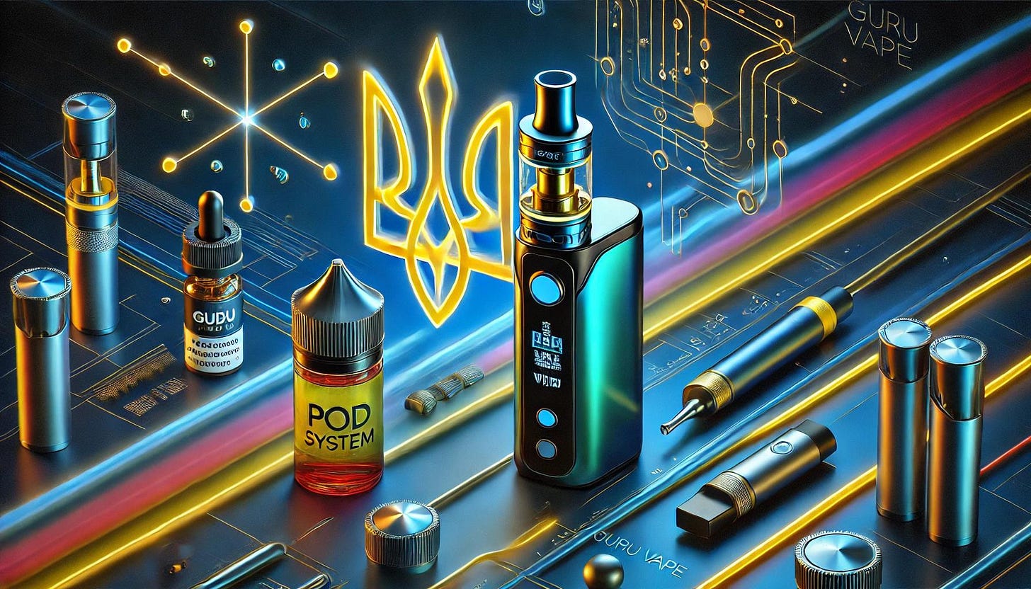 Вейп Шоп Guru Vape: твоя точка старту у світі пару в Україні