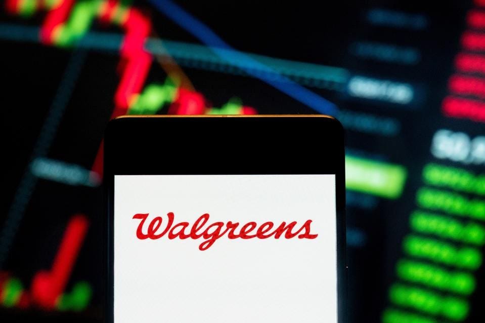 In this photo illustration, the American pharmacy chain...