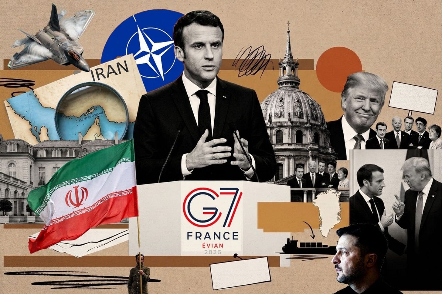 Cumbre del G7: los líderes se reúnen en Évian-les-Bains, Francia