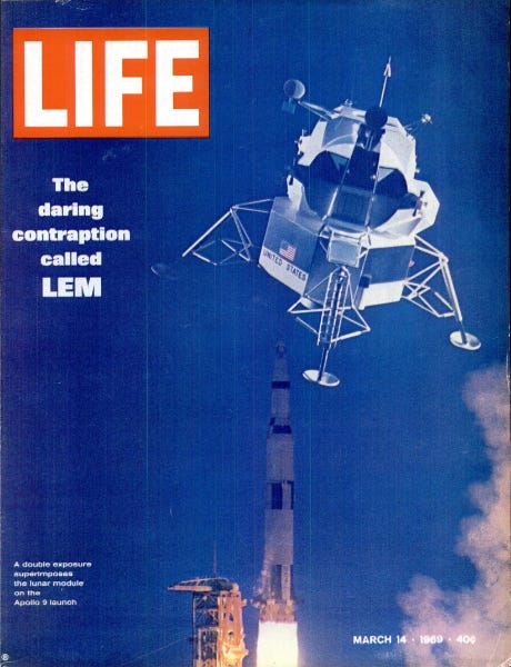 LIFE magazine cover, March 14, 1969 (Credit: Time & Life Pictures)