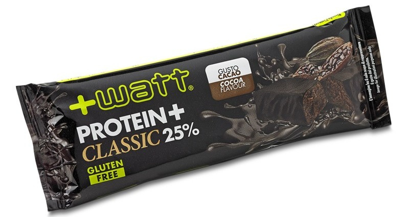 +WATT Protein+ Classic 25% Proteine Barretta proteica 40 gr. Gluten Free