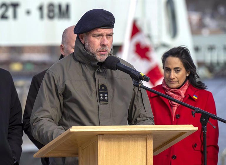 Chairman of the NATO Military Committee, Admiral Rob Bauer - ANDREW VAUGHAN / ZUMA PRESS / CONTACTOPHOTO