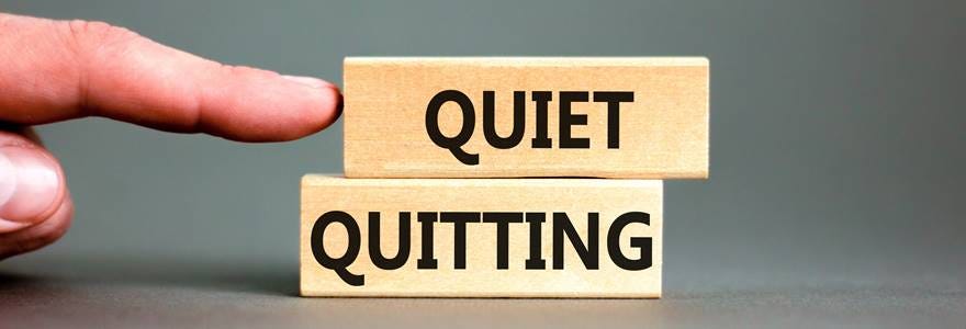 Você sabe o que é Quiet Quitting? :: IBC - Mente Grata