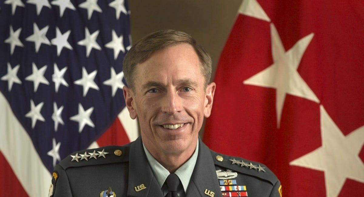 Wild Story: Met Dave Petraeus today at LAX