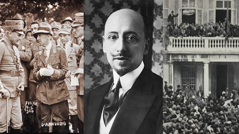 The poet who proclaimed his own state: Gabriele D'Annunzio and the  phenomenon of the Republic