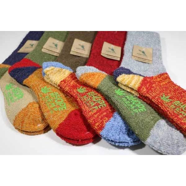 A HOPE HEMP Tam Wool Heel Switch Hemp Socks for Men, Autumn/Winter, HSX-259, Free Size, Made in Japan, Next Day Delivery
