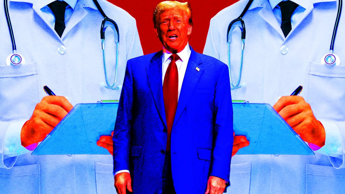 Top Doctor Demands Answers on Trump Health