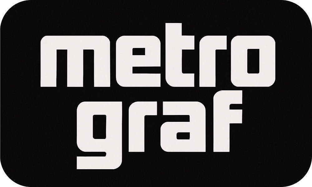 Metrograf. I asked ChatGPT to come up with a logo and name that looked like an Atari game, but was also a bit German Metrograf. I asked ChatGPT to come up with a logo and name that looked like an Atari game, but was also a bit German