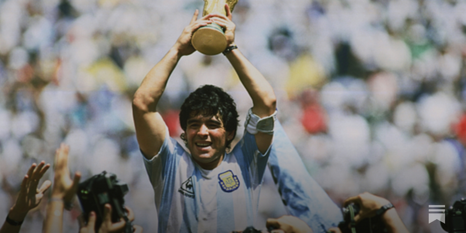 Carte Maradona 1986 - Question Of Sport - Argentine - Certifiée SGC 8
