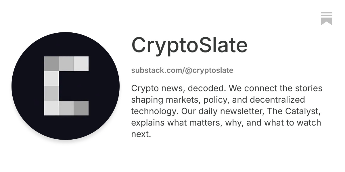CryptoSlate | Substack