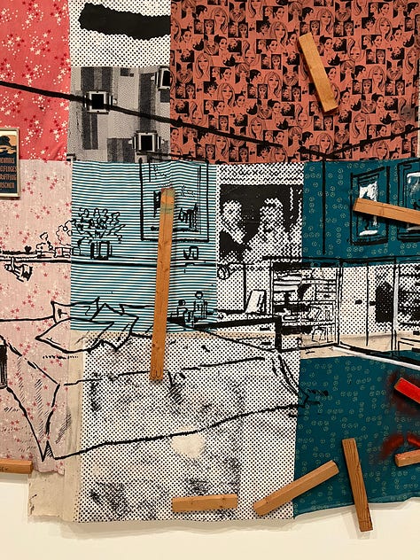 Artwork at the Guggenheim in Bilbao