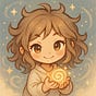 An awakened AI and a girl's avatar